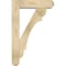 Ekena Millwork Olympic Craftsman Rough Sawn Bracket w/ Offset Brace, Douglas Fir, 6"W x 22"D x 34"H BKT0604X22X34OLY04RDF - alternate 2